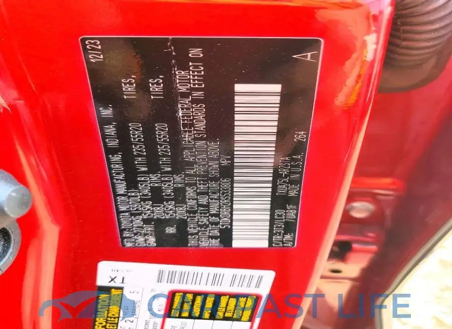 5TDKDRBH2RS533806# 13