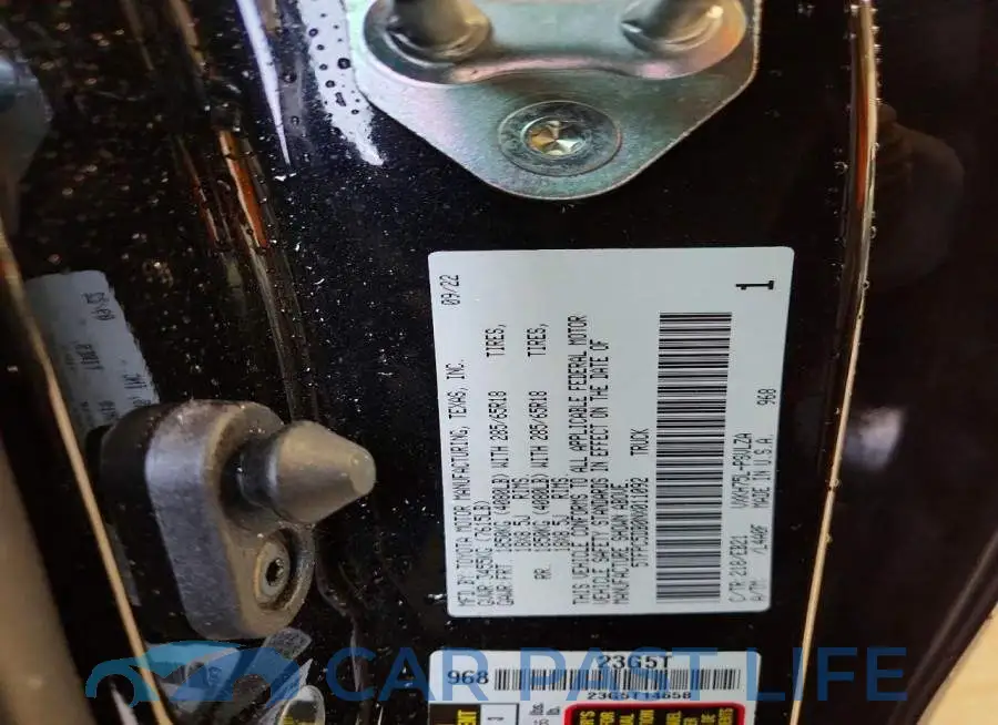 5TFPC5DB0NX011092# 13