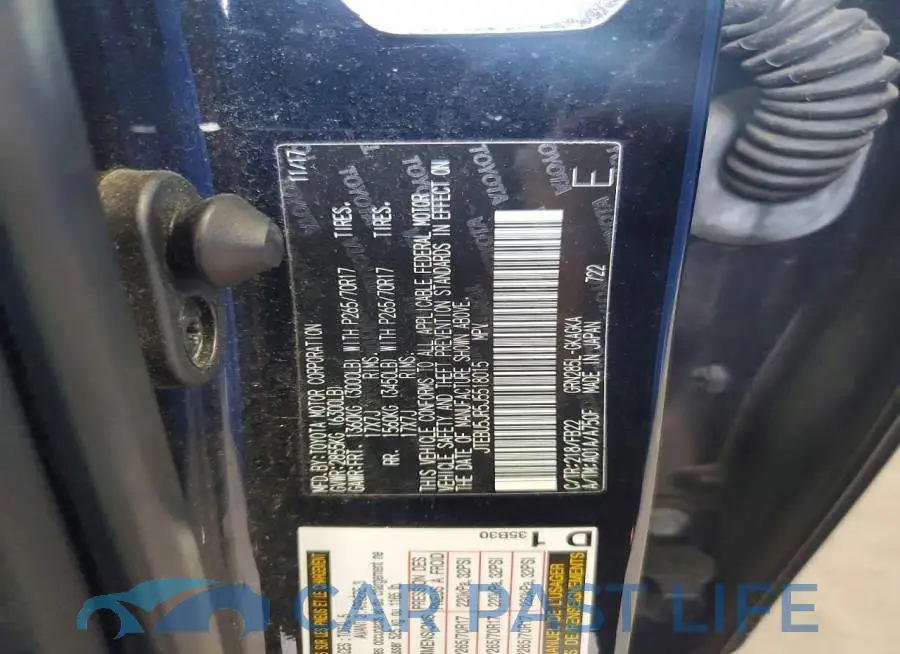 JTEBU5JR5J5518015# 13