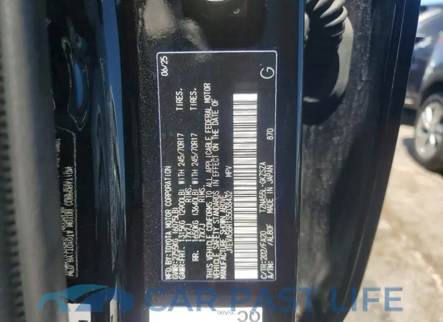 JTEVA5BR1S5038432# 14