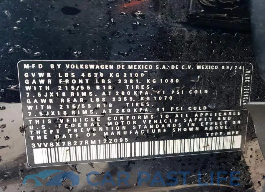 3VV8X7B27RM122095# 14