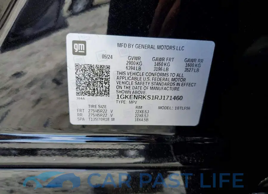 1GKENRKS1RJ171460# 14