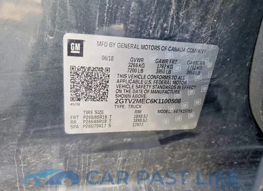 2GTV2MEC6K1100508# 12