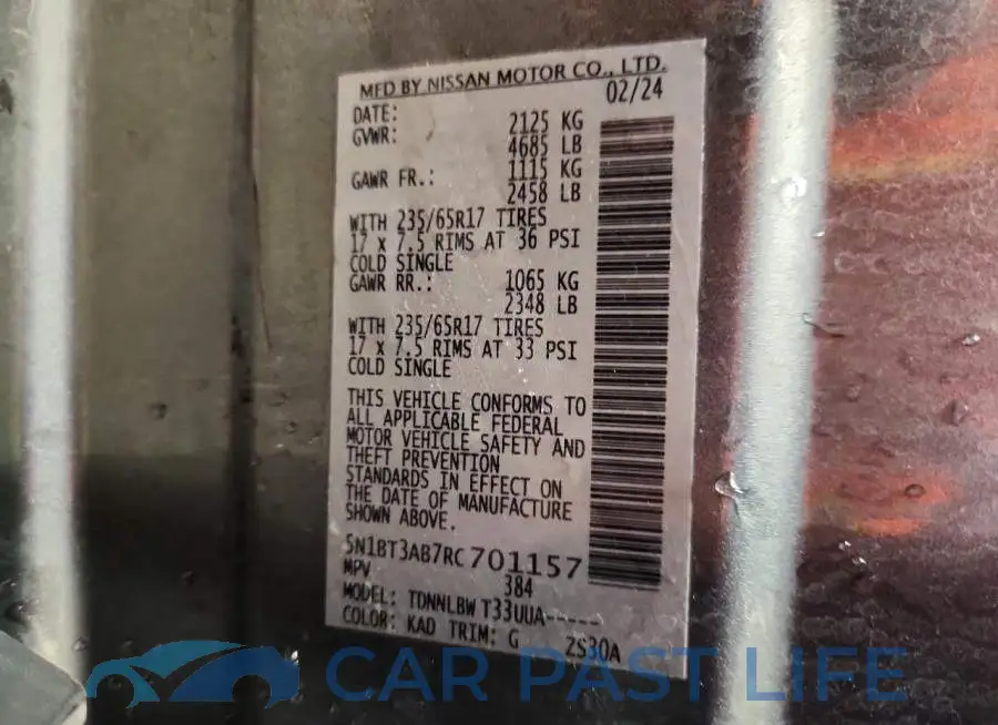 5N1BT3AB7RC701157# 13