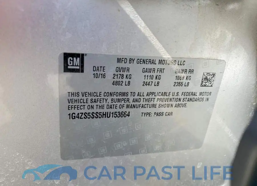 1G4ZS5SS5HU153664# 12