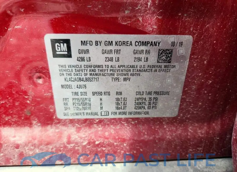 KL4CJASB4LB052717# 12