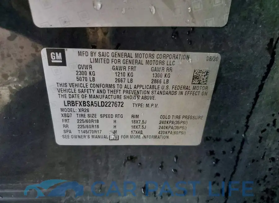 LRBFXBSA5LD227672# 14