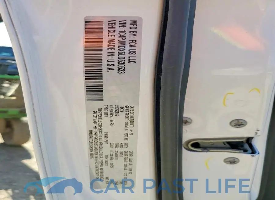 1C4PJMDX6LD630533# 13