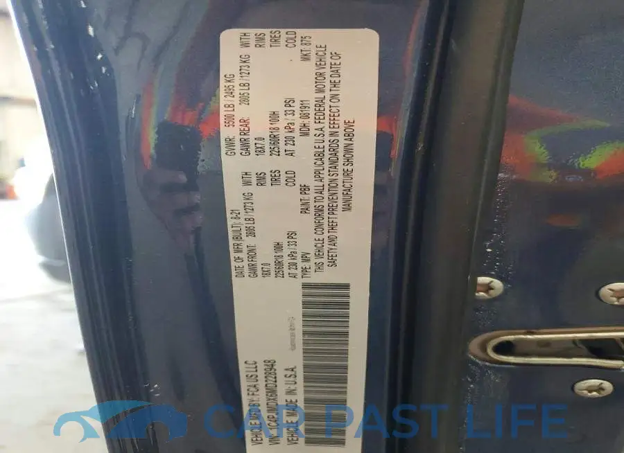 1C4PJMDX6MD228948# 12