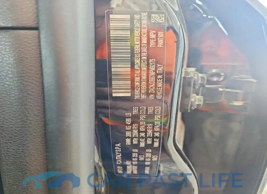 ZACNJDBB7MPM92175# 13
