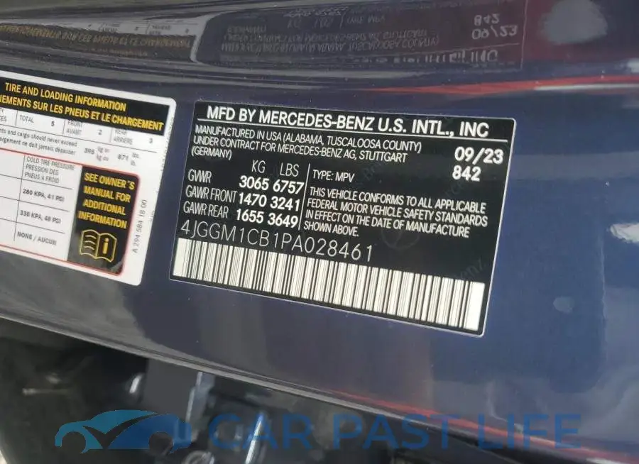 4JGGM1CB1PA028461# 13
