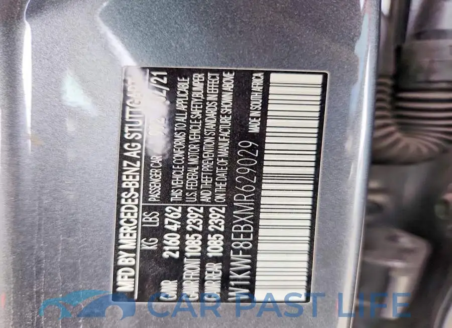 W1KWF8EBXMR629029# 12