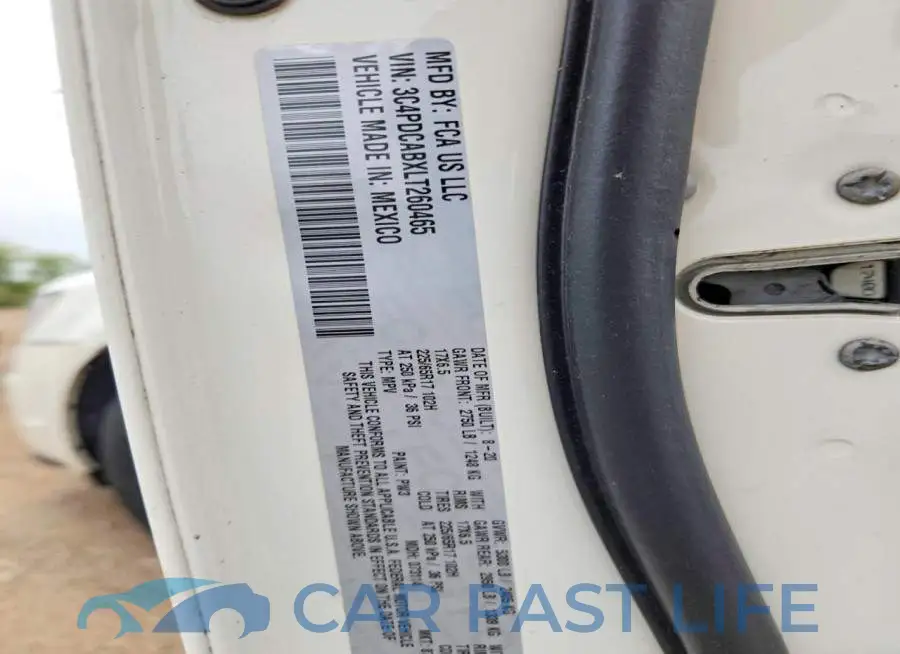 3C4PDCABXLT260465# 12