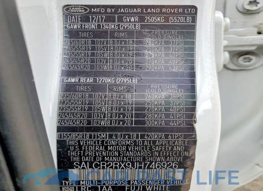 SALCR2RX9JH746926# 14