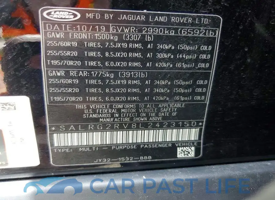 SALRG2RV8L2423150# 12