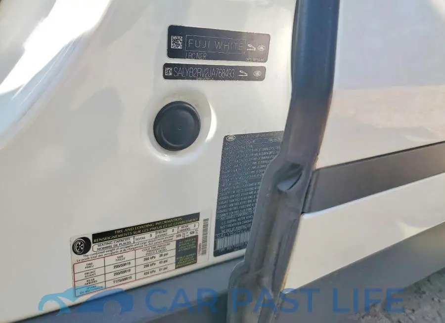 SALYB2RV2JA768493# 13
