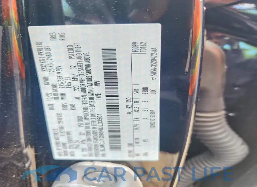 5LMCJ1D96NUL33501# 14