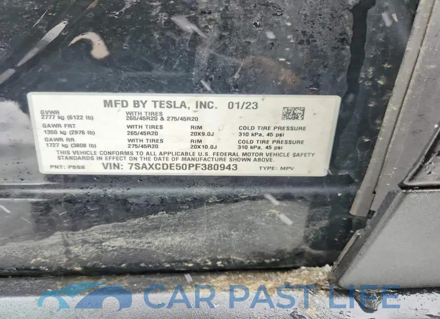 7SAXCDE50PF380943# 14