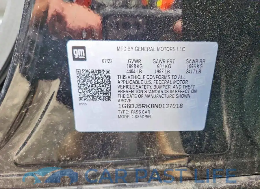 1G6DJ5RK8N0137018# 12