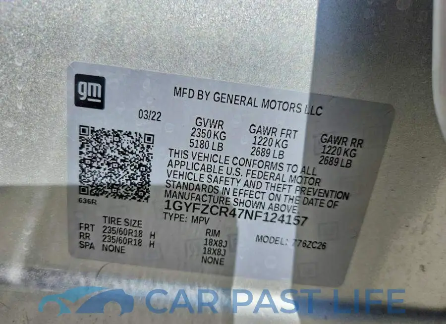 1GYFZCR47NF124157# 13