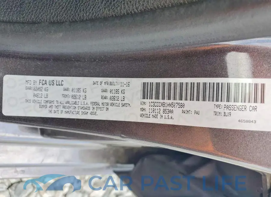 1C3CCCAB1HN507580# 12