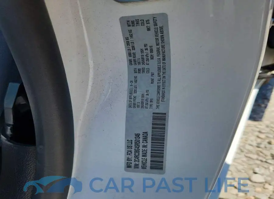2C4RC3BG4SR501346# 14