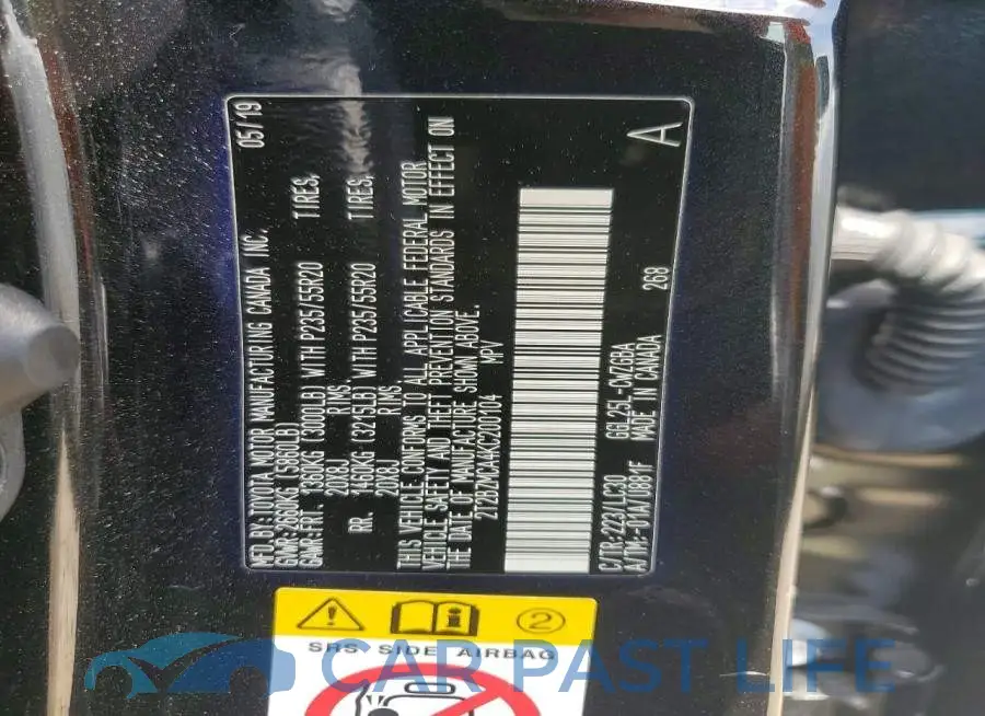 2T2BZMCA4KC200104# 14