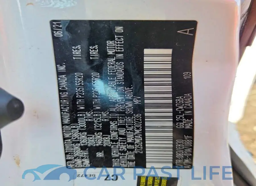2T2SZMDA7MC302336# 13