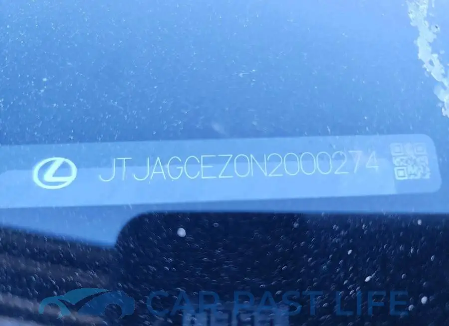 JTJAGCEZ0N2000274# 14
