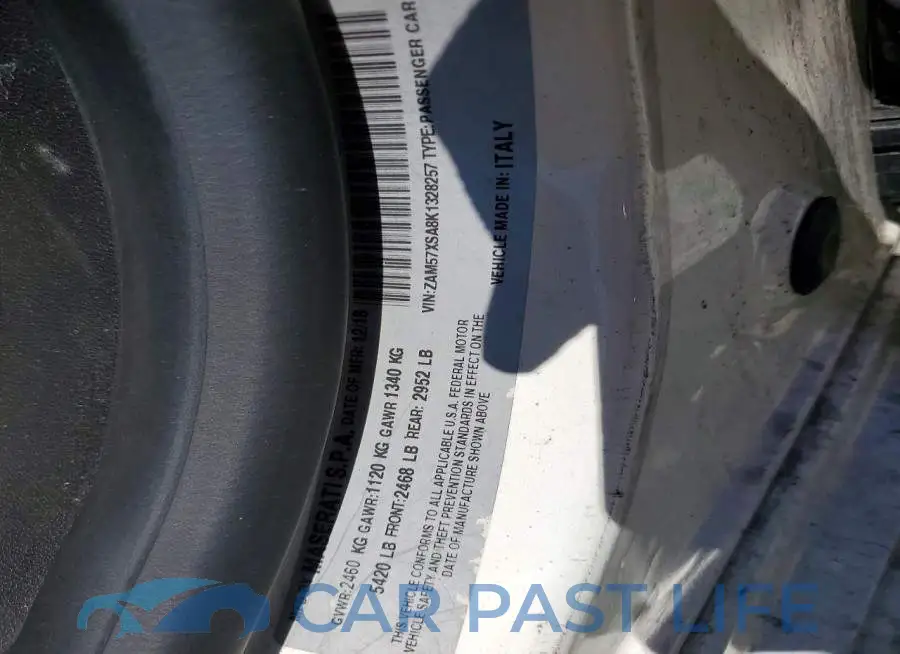 ZAM57XSA8K1328257# 12