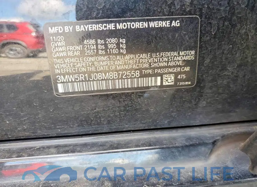 3MW5R1J08M8B72558# 12