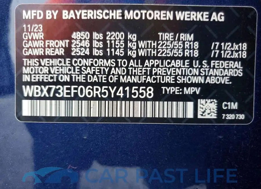 WBX73EF06R5Y41558# 13