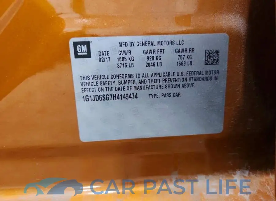 1G1JD6SG7H4145474# 13