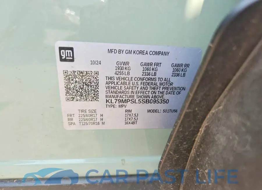 KL79MPSL5SB095350# 12