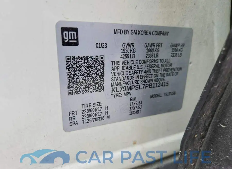 KL79MPSL7PB112415# 13