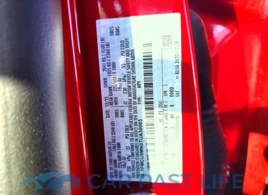 1FMCU9MN0TUA30085# 14