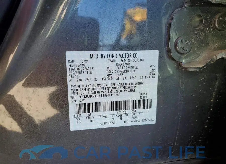 1FMUK7DH1SGB19041# 14