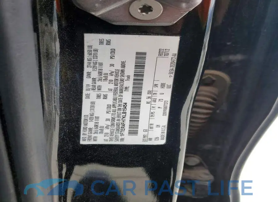 1FTER4FH7KLB15454# 12