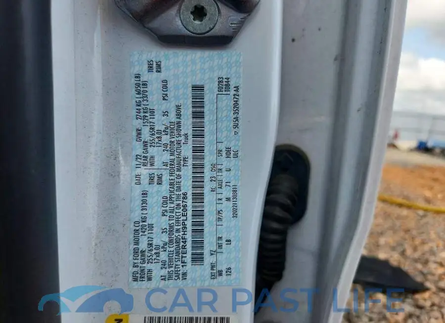 1FTER4FH9PLE06786# 12