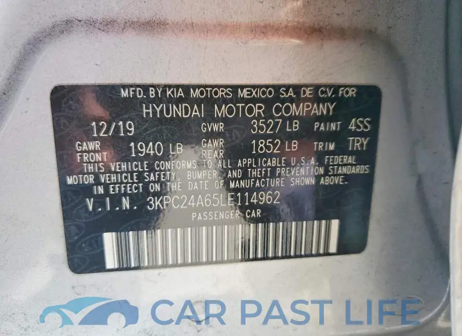 3KPC24A65LE114962# 12