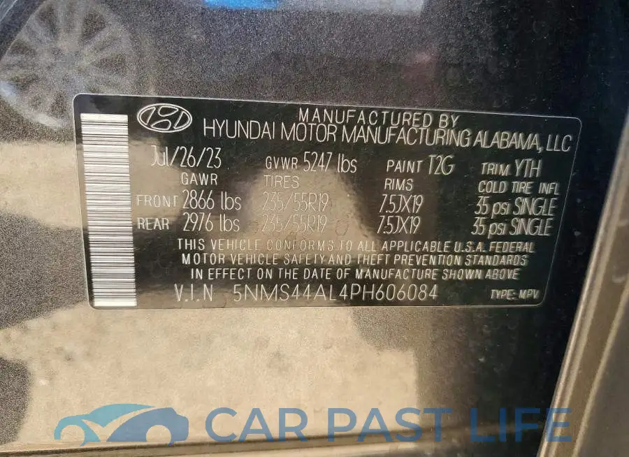 5NMS44AL4PH606084# 14