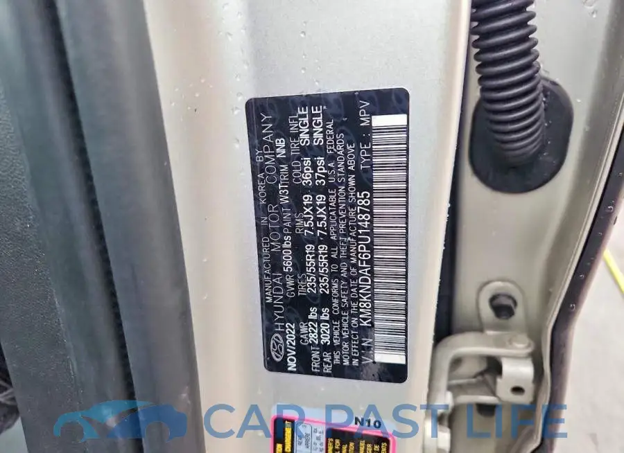 KM8KNDAF6PU148785# 13