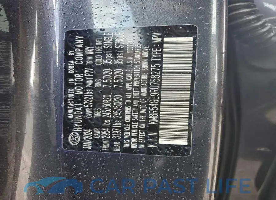 KM8R54GE9RU758275# 13