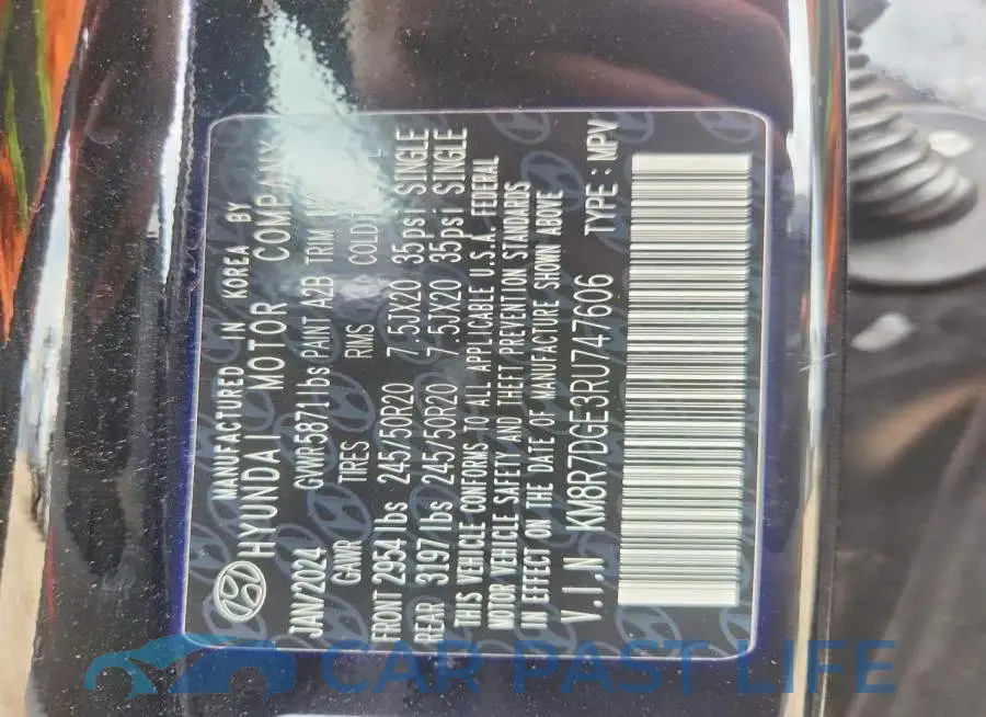 KM8R7DGE3RU747606# 13