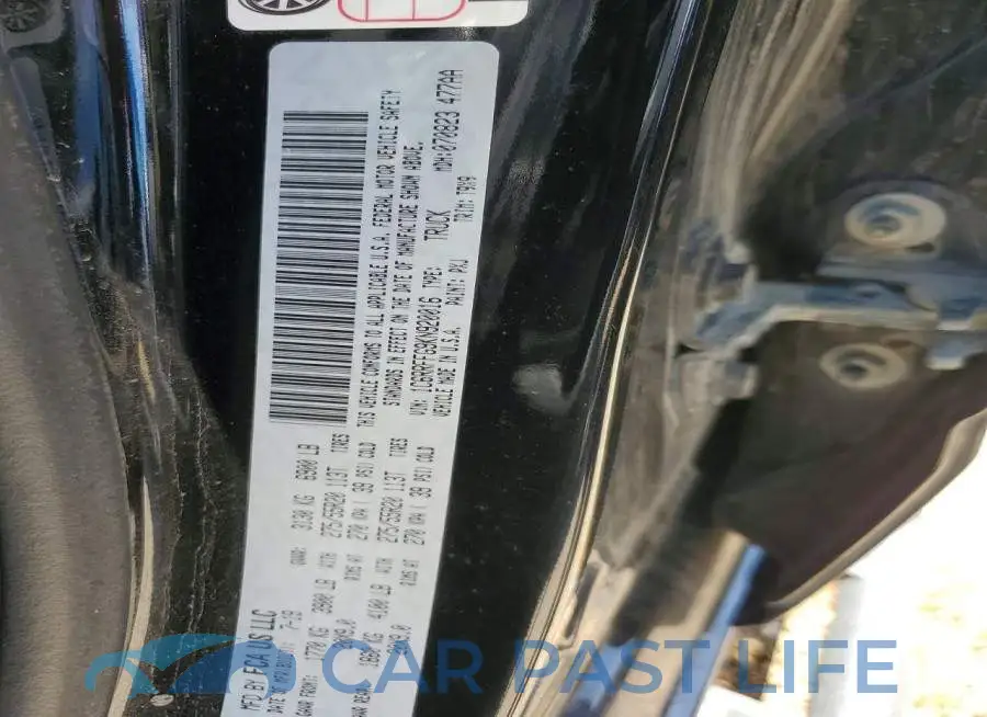 1C6RRFFG9KN920016# 12