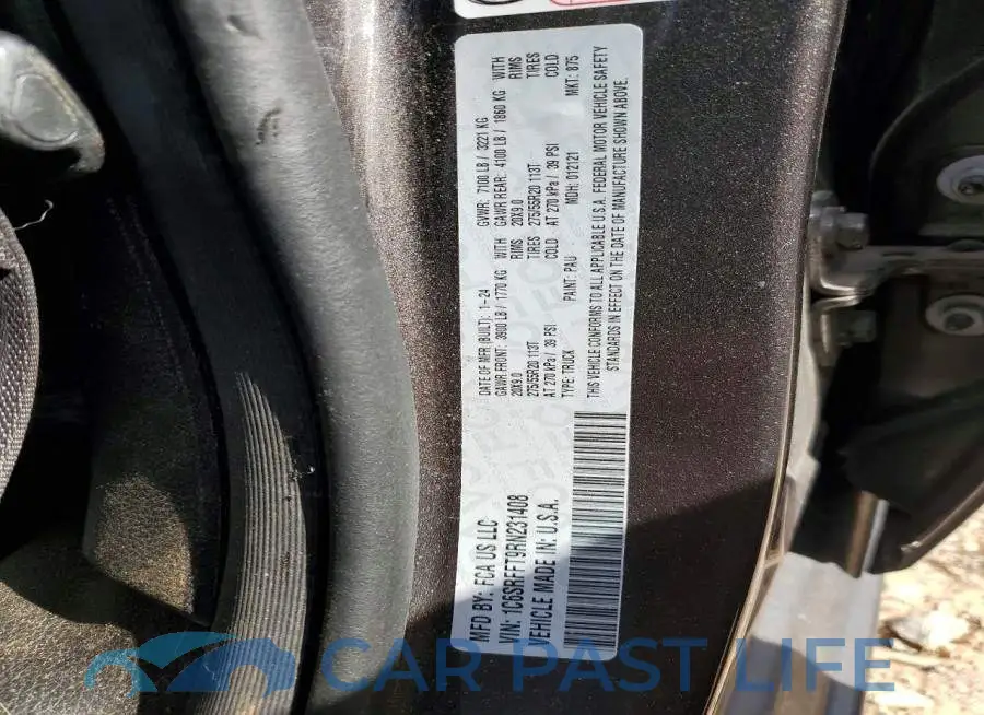 1C6SRFFT9RN231408# 12