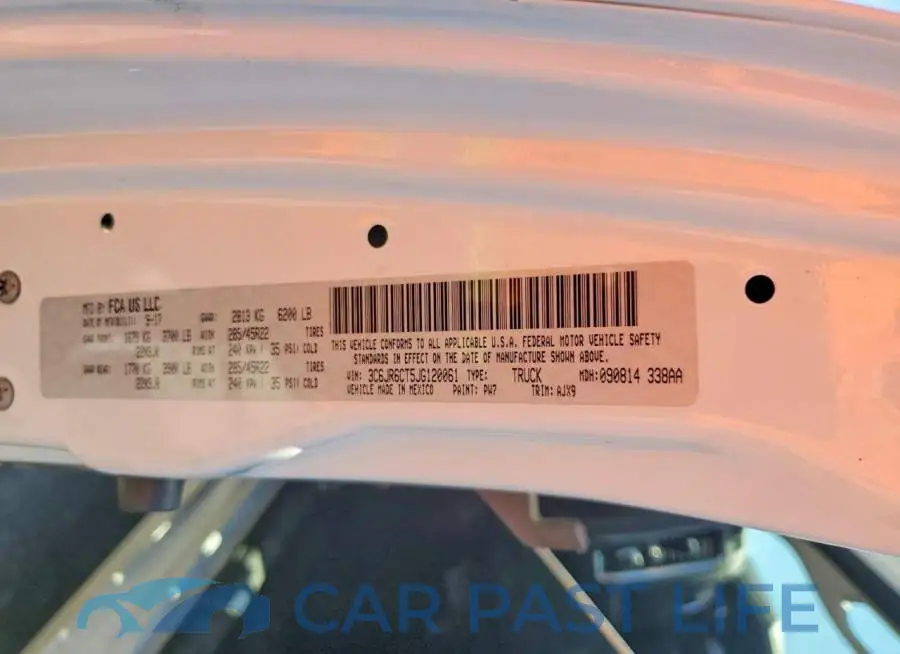 3C6JR6CT5JG120061# 13