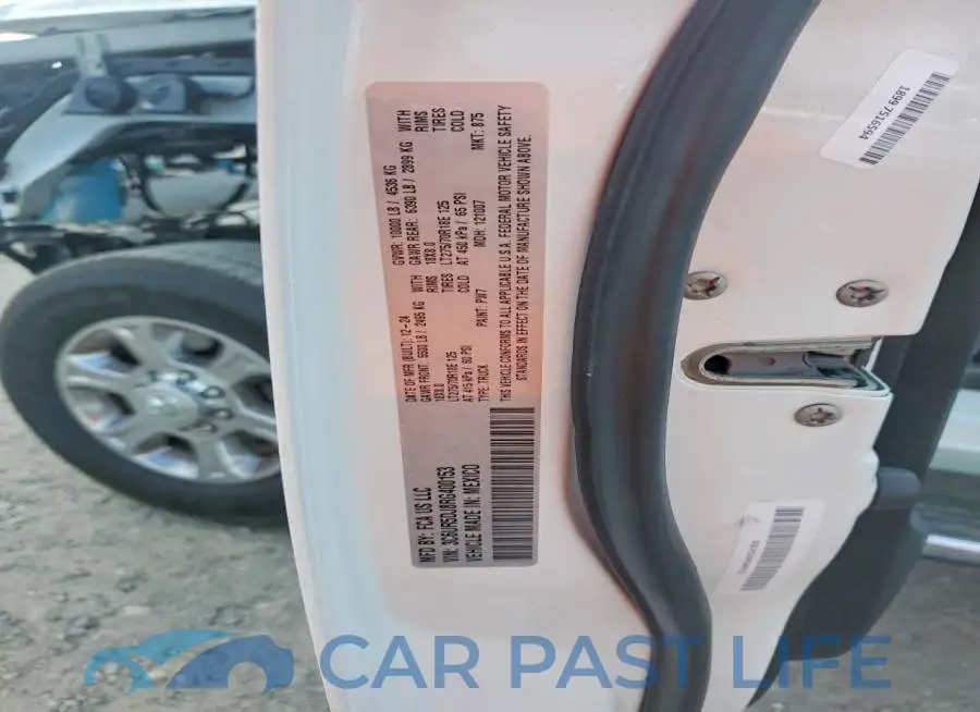 3C6UR5DJ8RG400153# 12