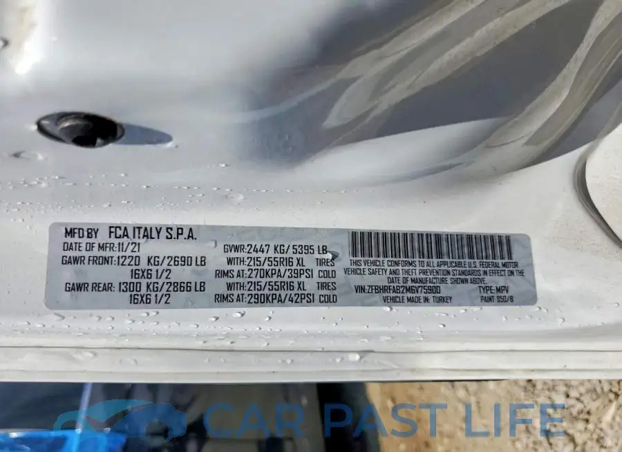 ZFBHRFAB2M6V75900# 13