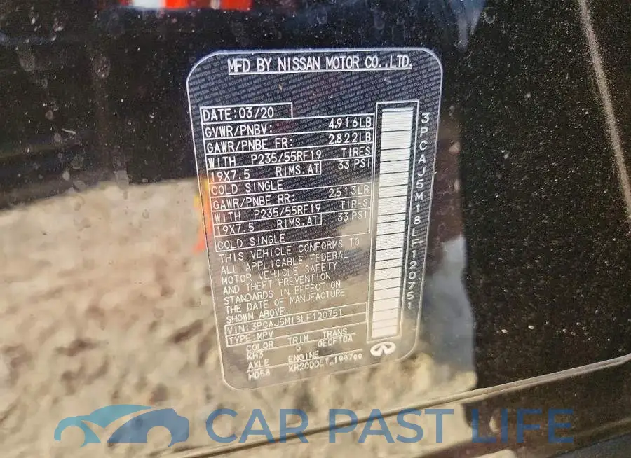 3PCAJ5M18LF120751# 12